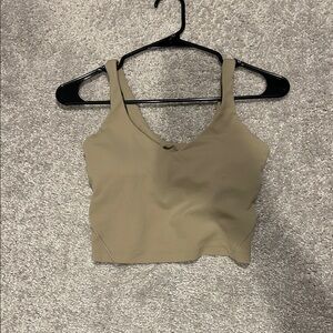 Lululemon Athletica Olive Tank Top